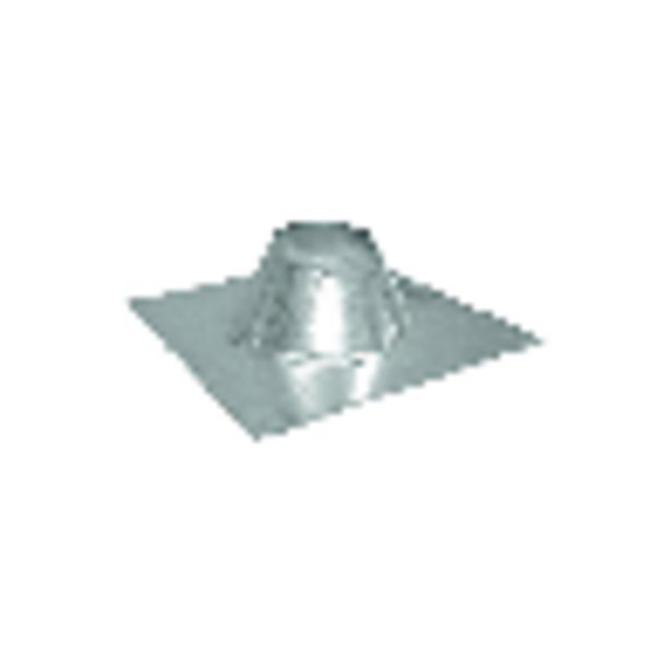 4 in. D Galvanized Steel Adjustable Fireplace Roof Flashing, Imperial Mfg, Mfr#: GV1383